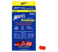 Macks - - Oreiller Soft - Hot Orange - 2 Paire Orange Orange 200 Pairs
