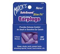 Mack's Safesound en mousse souple fin à bouchons d'oreille - Lot de 7 paires, 5 Pairs