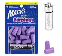Mack's Safesound Lot de 7 paires de bouchons d'oreille en mousse souple