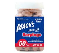 Mack's Ultra Lot de 50 paires de bouchons d'oreille, Beige, mixte, Mac-6244, beige, n/a