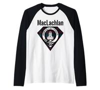 MacLachlan Clan Scottish Name Blason Tartan Manche Raglan