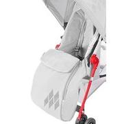Maclaren mark ii footmuff silver G