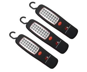 Maclea MCE03 Lampe de travail lampe d'atelier Aimant et Crochet 24 LED pivotant (3)