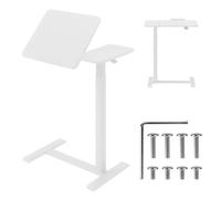 Maclean Bureau pour Ordinateur Portable pour Bureau à Domicile, Hauteur Réglable de 755 à 1108 mm | Inclinable jusqu'à 60 ° | Mobile avec roulettes | Charge Max. 30 kg | Ergonomique et Stable
