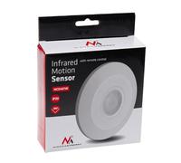 Maclean Détecteur de Mouvement PIR, Infrarouge, avec télécommande, Max.2000W, MCE467