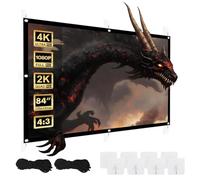 Ecran de projection - Maclean - MC-166 - 84'' - 4:3 - Cadre 25mm