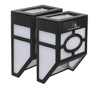Maclean Energy Lot de 2 Lampes LED extérieures solaires Maclean MCE171