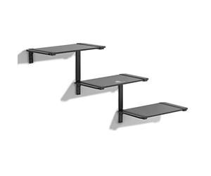 Maclean Etagères modulaires à Trois Niveaux, 30kg Max, MC-974