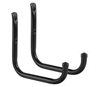 Maclean Jeu de 2 supports muraux, pour pneus, roues, échelle, vélo, acier, charge max. 22kg/support, MC-487