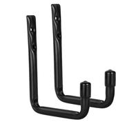 Maclean Jeu de 2 supports muraux, pour pneus, roues, échelle, vélo, acier, charge max. 22kg/support, MC-488