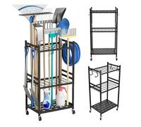 Maclean MC-138 chariot porte-outils mobile noir 43x30x79cm