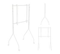 Maclean MC-180 W Support TV chariot 37-80" VESA 200x200-600x400 50kg blanc