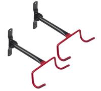 Maclean MC-430 Support mural pour vélo - Lot de 2, Charge max 30 kg, Acier