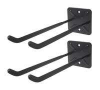 Maclean MC-436 Jeu de 2 supports muraux Maclean pour outils roues échelle vélo acier charge max 70kg