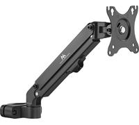 Maclean MC-459 Support d'écran pour tube/poteau 28-60mm, 17-27" écran plat & incurvé jusqu'à 7kg VESA 75x75 ou 100x100 Pivotant, Inclinable et Rotatif, Support d'écran universel