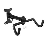 Maclean MC-484 Support mural vélo pliable acier noir 30kg réglable 37-47cm