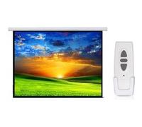 MC-592 - Ecran de projection - montable au plafond, montable sur mur - motorisé - 100" (254 cm) - 4:3 - Matte White