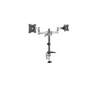 Maclean Support de moniteur MC714 2 plateaux 13"–27" 360° Double LCD/LED VESA 75x75 100x100