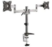 Maclean Support de moniteur MC714 2 plateaux 13"–27" 360° Double LCD/LED VESA 75x75 100x100
