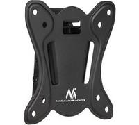 Maclean MC-715 - Support - pour écran plat - métal - noir à revêtement poudré - Taille d'écran : 13"-27" - montable sur mur Noir à revêtement poudré G