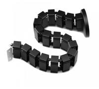 Maclean MC-727 B range-câbles Bureau Manchon de câbles Noir 1 pièce(s)