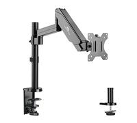 Maclean Support de moniteur MC-775 – bras de bureau à ressort à gaz 17–32" VESA 75x75/100x100