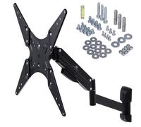 Maclean MC-784 Support Mural TV pour LCD LED Plasma Monitor Pivotant inclinable jusqu'à 22kg 32-55" VESA 75x75, 100x100, 200x200, 300x300, 400x400 (MC784)