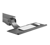 Maclean MC-795 Support de Clavier et Souris Clavier Extensible Tiroir Clavier Souris Support De Bureau Support De Clavier