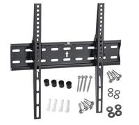 Maclean MC-862 Support Mural Mural pour téléviseur à écran Plasma LCD OLED QLED Universel de 26 à 55 kg à 40 kg Max VESA 400x400 mm, Design Mince inclinable