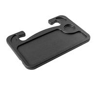 Maclean MC-928 Plateau de Volant 2 en 1 Bureau/Table à Manger Table Multifonction de Voiture Plateau de Volant Support de Verre de Bureau Plateau d'ordinateur Portable jusqu'à 5 kg