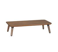 Maclean Support en bois pour moniteur/ordinateur portable MC-930 500×240×120 mm Noyer noir 20 kg