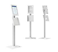 Maclean MC-960 W Support tablette sur pied verrouillable 10,9-11" blanc