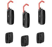 Maclean MC-998 Porte-vélos mural lot de 3 - support pliable acier 30 kg
