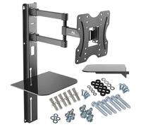Maclean MC771 Support Mural avec étagère 23"-42" VESA 200x200 Support LCD TV Plasma (23"- 42")