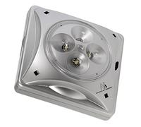 Maclean MCE124 Lampe pour parasol de jardin Lampe solaire Lampe sans fil 4LED éclairage sous parapluie