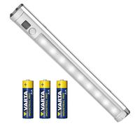 Maclean Barre lumineuse LED MCE166 - avec capteur PIR, 9 SMD, Gris, Intérieur