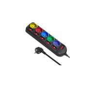 Maclean Mce204m Multiprise 1,5 M 5 Sortie(s) Ca Intérieure Noir, Mult