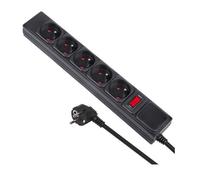 Maclean Mce219 Multiprise 1,5 M 5 Sortie(s) Ca Intérieure Noir