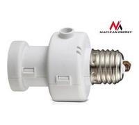 Maclean Couvercle d'ampoule MCE21W – capteur PIR, minuterie, détecteur de luminosité E27 100W