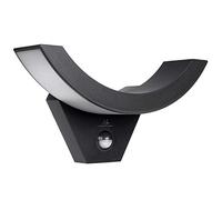 Maclean MCE290 B Lampe LED avec capteur de mouvement infrarouge 800lm 10W IP54 (noir)