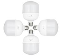 Maclean MCE303 CW 4x Ampoule LED E27 38W 220-240V AC blanc froid 6500K 3990lm