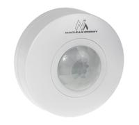 Maclean MCE314 W Détecteur de Mouvement PIR portée 6m Plafond Charge Max. 1200W IP20