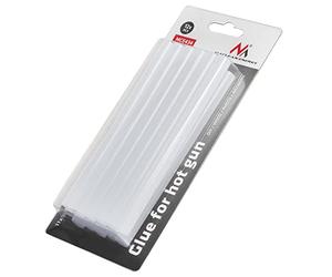 Maclean MCE434 pistolet à colle chaude transparent - bâtons 11x150mm paquet de 12