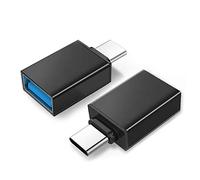 Maclean Adaptateur OTG USB MCE470 USB A vers USB Type-C Synchronisation Noir