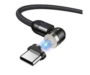 Maclean MCE475 Câble USB magnétique fiche USB Type-C 2m