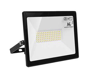 Maclean MCE550 WW Projecteur a LED Lamp à économie d'énergie Super Slim (Blanc Chaud 3000K, 50W)