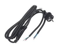 Maclean MCE585 Câble d'alimentation 3m pour projecteur LED et trépied MCE583 Longueur Totale 3m