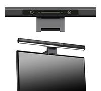 Maclean MCE620 Lampe de moniteur LED 5 W - Luminosité réglable et température de couleur - Lampe de bureau pour ordinateur - USB type C 5 V