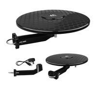 Antenne TV Active DVB-T2 HEVC Maclean MCTV-102/3/4 | Filtre LTE omnidirectionnel Amplificateur 360 degrés Compact Mobile Noir MCTV-102, Standard, USB 5 V 30 mA D