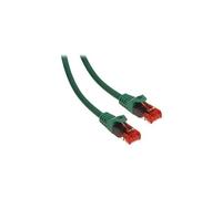 Maclean MCTV-301 G - Cordon de raccordement - RJ-45 (M) pour RJ-45 (M) - 1 m - UTP - CAT 6 - intérieur, moulé, extérieur, sans crochet - vert